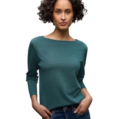 Street One Basic Pullover mediterra Green 46 Street One Basic Pullover mediterra Green 46