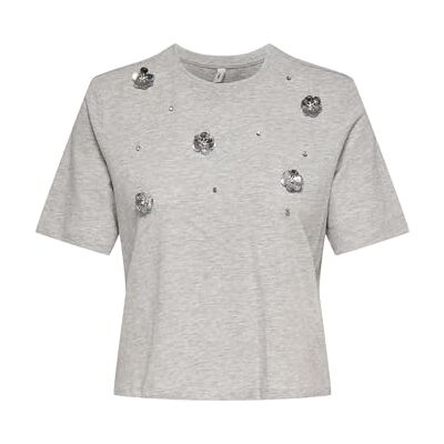 ONLY Onlsilvia Life S/S O-Neck Top JRS ONLY Onlsilvia Life S/S O-Neck Top JRS