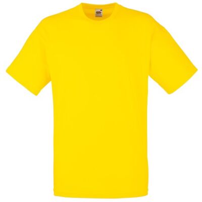 Fruit of the Loom Ss008m Herren T-Shirt Unisex T-Shirt für Damen und Herren, 100% Baumwolle, Rundhalsausschnitt + MyShirt Stoffbeutel Fruit of the Loom Ss008m Herren T-Shirt Unisex T-Shirt für Damen und Herren, 100% Baumwolle, Rundhalsausschnitt + MyShirt Stoffbeutel