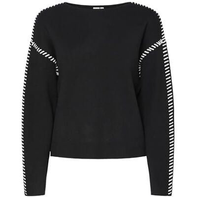 YAS STITCHA LS Knit Pullover S. NOOS YAS STITCHA LS Knit Pullover S. NOOS