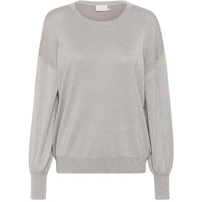 KAFFE Damen Strickpullover KAregina Damen Strickpullover Glitzer Langarm Winter Pullover Casual Elegant Lange Ärmel KAFFE Damen Strickpullover KAregina Damen Strickpullover Glitzer Langarm Winter Pullover Casual Elegant Lange Ärmel