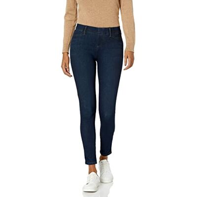 Amazon Damen Strick-Jeggings zum Hineinschlüpfen (in Übergröße erhältlich), dunkle Waschung, X-Small Short Amazon Damen Strick-Jeggings zum Hineinschlüpfen (in Übergröße erhältlich), dunkle Waschung, X-Small Short