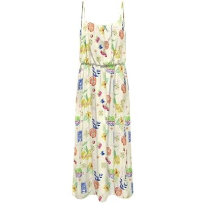 ONLY Onlnova Life Vis Strap Maxi Dress AOP ONLY Onlnova Life Vis Strap Maxi Dress AOP