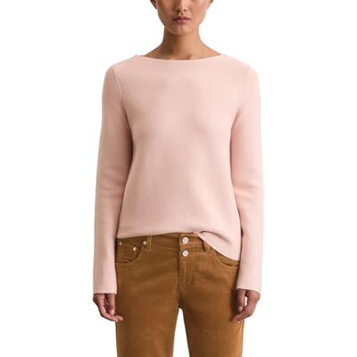 Marc O' Polo Marc OߴPolo Damen Strickpullover aus Bio-Baumwolle Slim Fit, Rosa (Pastel Rose), XL Marc O' Polo Marc OߴPolo Damen Strickpullover aus Bio-Baumwolle Slim Fit, Rosa (Pastel Rose), XL