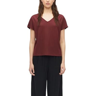 S. Oliver Strukturiertes V-Neck-T-Shirt im Relaxed Fit S. Oliver Strukturiertes V-Neck-T-Shirt im Relaxed Fit