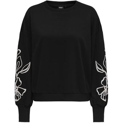 ONLY Onlbrooke L/S O-Neck Flower SWT Noos ONLY Onlbrooke L/S O-Neck Flower SWT Noos