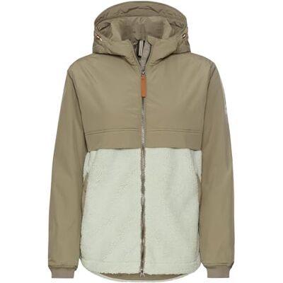 camel active Damen Teddyjacke mit Kapuze Salbei, womenswear-46 camel active Damen Teddyjacke mit Kapuze Salbei, womenswear-46