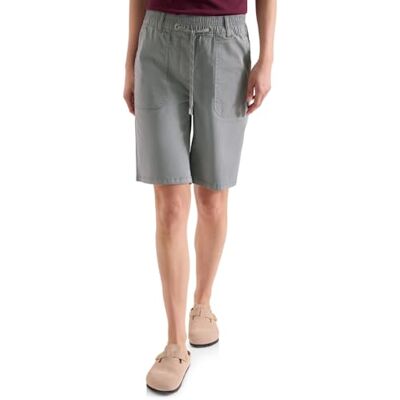 Cecil Straight Leg Shorts Obelisk Grey L Cecil Straight Leg Shorts Obelisk Grey L