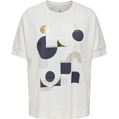 ONLY Onljany S/S O-Neck Print Top Box JRS ONLY Onljany S/S O-Neck Print Top Box JRS