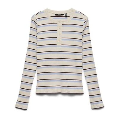 VERO MODA Vmkatie Ls O-Neck Top JRS Ga VERO MODA Vmkatie Ls O-Neck Top JRS Ga