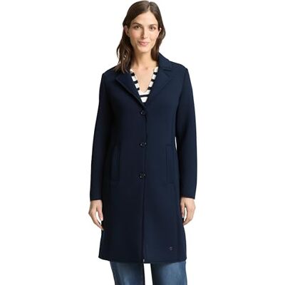 TOM TAILOR Mantel mit Scuba-Stoff TOM TAILOR Mantel mit Scuba-Stoff