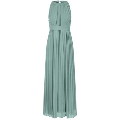 Apart Damen Plissee-Chiffon-Maxikleid, Elegantes Kleid mit hohem Ausschnitt, ärmellose Abendgarderobe, fließendes formelles Outfit, stilvolles Kleid für besondere Anlässe Apart Damen Plissee-Chiffon-Maxikleid, Elegantes Kleid mit hohem Ausschnitt, ärmellose Abendgarderobe, fließendes formelles Outfit, stilvolles Kleid für besondere Anlässe
