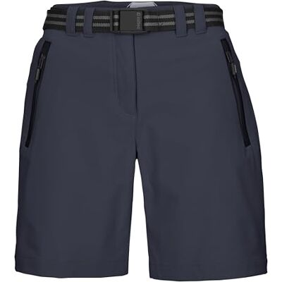 Killtec Damen Funktionsbermudas/Shorts mit Gürtel KOS 19 WMN BRMDS, Nachtblau, 42, 42807-000 Killtec Damen Funktionsbermudas/Shorts mit Gürtel KOS 19 WMN BRMDS, Nachtblau, 42, 42807-000