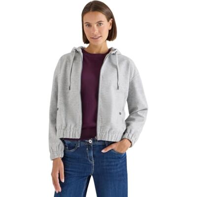 Cecil Damen Hoodie Blouson in Wolloptik Cecil Damen Hoodie Blouson in Wolloptik