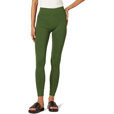 Amazon Damen Ponte-Leggings (in Übergröße erhältlich), Dunkles Olivgrün, XS Amazon Damen Ponte-Leggings (in Übergröße erhältlich), Dunkles Olivgrün, XS