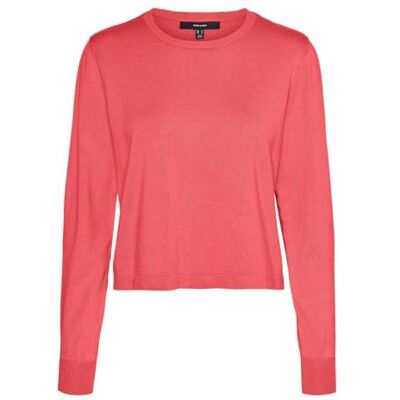 VERO MODA VMSILJE LS O-Neck Short Pullover GA NOOS VERO MODA VMSILJE LS O-Neck Short Pullover GA NOOS