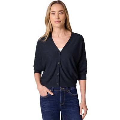 Street One Cardigan in Unifarbe Shadowed Navy 34 Street One Cardigan in Unifarbe Shadowed Navy 34