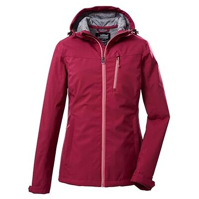 Killtec Damen Softshelljacke/Outdoorjacke mit Kapuze KOS 89 WMN SFTSHLL JCKT, dunkelrose, 50, 39138-000 Killtec Damen Softshelljacke/Outdoorjacke mit Kapuze KOS 89 WMN SFTSHLL JCKT, dunkelrose, 50, 39138-000