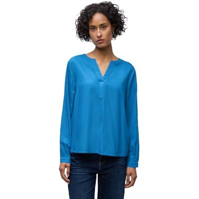 Street One Split Neck Tunika Polaris Blue 34 Street One Split Neck Tunika Polaris Blue 34