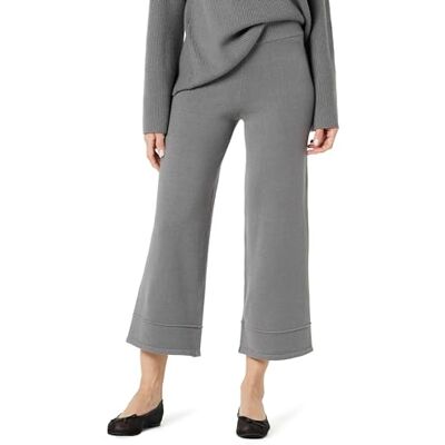 The Drop Bernadette Damen-Pullover-Hose, lockere Passform, bauchfrei, Anthrazit, Größe XXS The Drop Bernadette Damen-Pullover-Hose, lockere Passform, bauchfrei, Anthrazit, Größe XXS