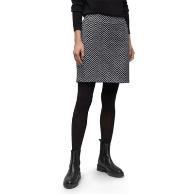 Street One Damen Zick-Zack Jacquard Rock Street One Damen Zick-Zack Jacquard Rock