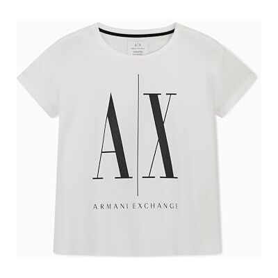 Armani Exchange A X Damen Casual Optic White, Optisches Weiß, X-Large Armani Exchange A X Damen Casual Optic White, Optisches Weiß, X-Large