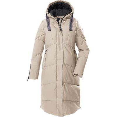 G.I.G.A. DX Damen Steppmantel/Funktionsmantel/Parka mit Kapuze GW 41 WMN QLTD CT, hellbeige, 36, 43591-000 G.I.G.A. DX Damen Steppmantel/Funktionsmantel/Parka mit Kapuze GW 41 WMN QLTD CT, hellbeige, 36, 43591-000