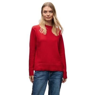 Street One Rundhals Pullover Racing red 46 Street One Rundhals Pullover Racing red 46