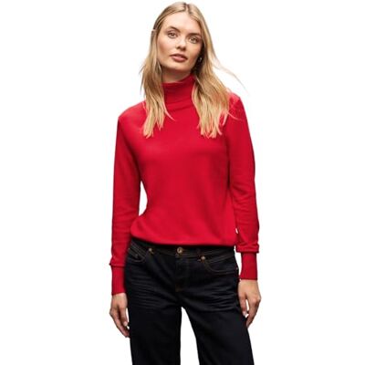 Street One Rollkragen Pullover Racing red 44 Street One Rollkragen Pullover Racing red 44