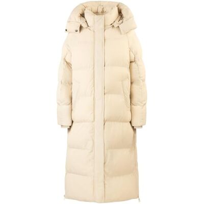 Apart Damen Lange Winterjacke, Outdoorjacke mit Kapuze, wadenlanger Mantel, warm wattiert, Regular Fit, Reißverschluss, funktionelle und bequeme Steppjacke für kaltes Wetter Apart Damen Lange Winterjacke, Outdoorjacke mit Kapuze, wadenlanger Mantel, warm wattiert, Regular Fit, Reißverschluss, funktionelle und bequeme Steppjacke für kaltes Wetter