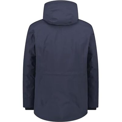 CMP , LONG JACKET FIX HOOD, 34K0157, Dark Blue, 48, Man CMP , LONG JACKET FIX HOOD, 34K0157, Dark Blue, 48, Man