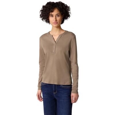 Street One Shirt in Unifarbe Light Terra Mocha 46 Street One Shirt in Unifarbe Light Terra Mocha 46