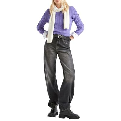 United Pullover G/C M/L 1244d10ax Damenpullover, violett, L United Pullover G/C M/L 1244d10ax Damenpullover, violett, L
