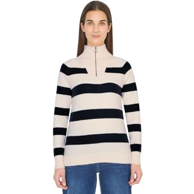 Cecil Gestreifter Pullover universal Blue L Cecil Gestreifter Pullover universal Blue L