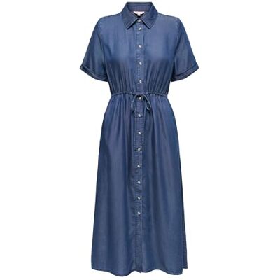 ONLY Onlcharis Life 2/4 Shirt Dress WVN Cc ONLY Onlcharis Life 2/4 Shirt Dress WVN Cc