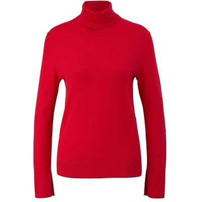 S. Oliver Damen Rollkragen Pullover RED, 42 S. Oliver Damen Rollkragen Pullover RED, 42