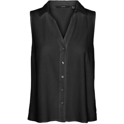 VERO MODA VMMYMILO SL V-Neck Shirt WVN GA VERO MODA VMMYMILO SL V-Neck Shirt WVN GA