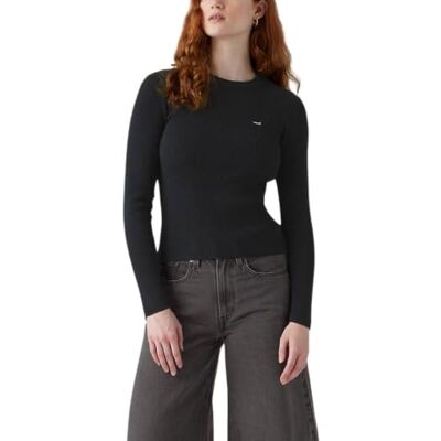 Levi's Rib Crew Sweater Anthracite Night Rib Levi's Rib Crew Sweater Anthracite Night Rib