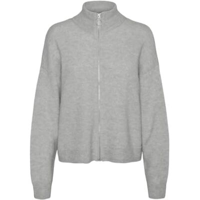 VERO MODA VMPALMA LS Highneck Zip Cardigan NOOS VERO MODA VMPALMA LS Highneck Zip Cardigan NOOS
