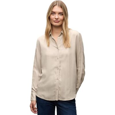 Street One Bluse mit Gallonstreifen Morning beige Mel. 42 Street One Bluse mit Gallonstreifen Morning beige Mel. 42