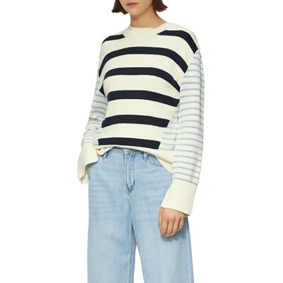 S. Oliver Rundhals-Pullover im Streifenmix S. Oliver Rundhals-Pullover im Streifenmix