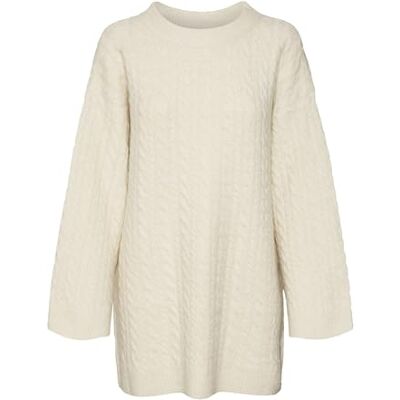 VERO MODA VMHEIDI Wide LS O-NK Long Pullove GA Boo VERO MODA VMHEIDI Wide LS O-NK Long Pullove GA Boo