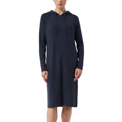 Comma Strickkleid mit Kapuze und Raglanärmeln Comma Strickkleid mit Kapuze und Raglanärmeln