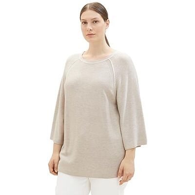 TOM TAILOR Damen Pullover mit Struktur TOM TAILOR Damen Pullover mit Struktur