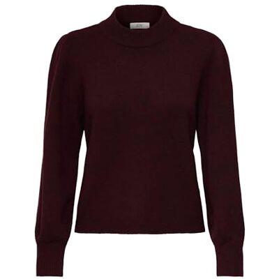 JDY Damen rue Life L/S Pullover KNT Noos, Maroon Banner, XXL JDY Damen rue Life L/S Pullover KNT Noos, Maroon Banner, XXL