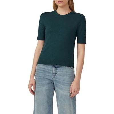 S. Oliver Damen Strickpullover – Kurzarm, Rundhals, Regular Fit S. Oliver Damen Strickpullover – Kurzarm, Rundhals, Regular Fit