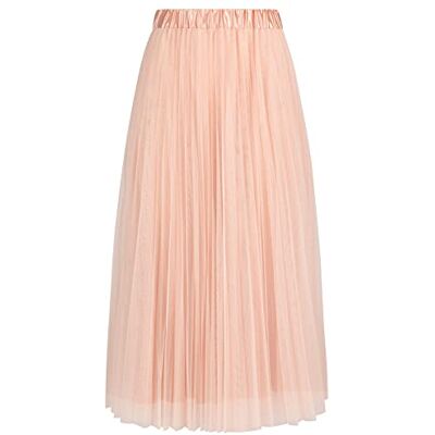ApartFashion Damen Mesh-Rock Rock, Rose, 36 EU ApartFashion Damen Mesh-Rock Rock, Rose, 36 EU