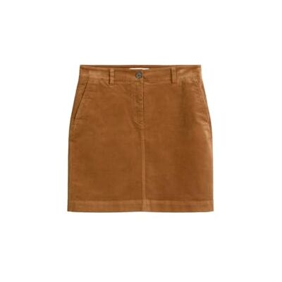 Marc O' Polo Marc OߴPolo Damen Cordrock mit Stretch-Anteil kurz, Braun (Warm Brown), 44 Marc O' Polo Marc OߴPolo Damen Cordrock mit Stretch-Anteil kurz, Braun (Warm Brown), 44