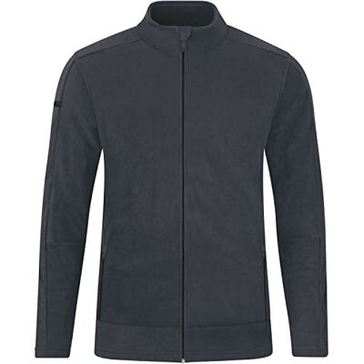 JAKO Damen Fleecejacke, Anthrazit/Schwarz, 34 JAKO Damen Fleecejacke, Anthrazit/Schwarz, 34