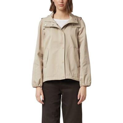 Comma Jacke aus Cottonmix mit fixierter Kapuze Comma Jacke aus Cottonmix mit fixierter Kapuze